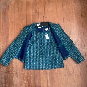 J crew Tweed Jacket Shell